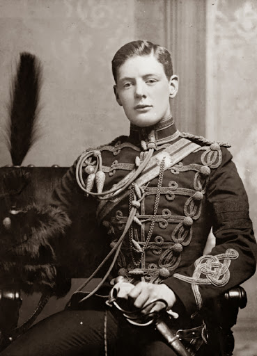 Winston Churchill in uniform