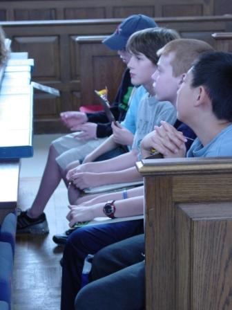 student group in Church
