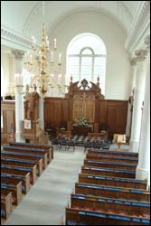 Inside view of The Church of St. Mary the Virgin, Aldermanbury
